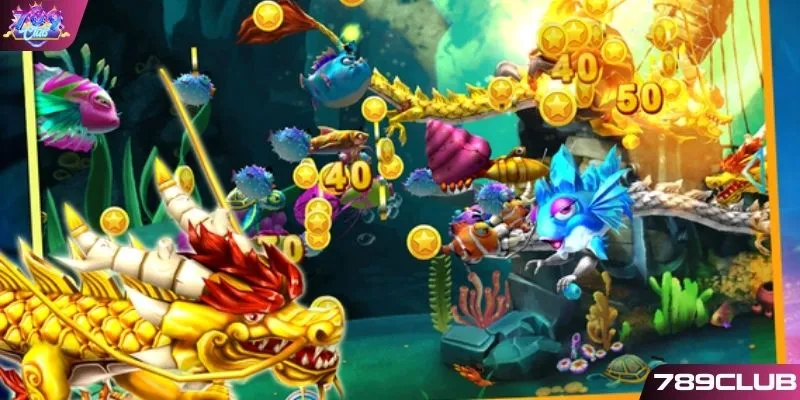 Bắn cá rồng 3D có nhiều vũ khí khủng 